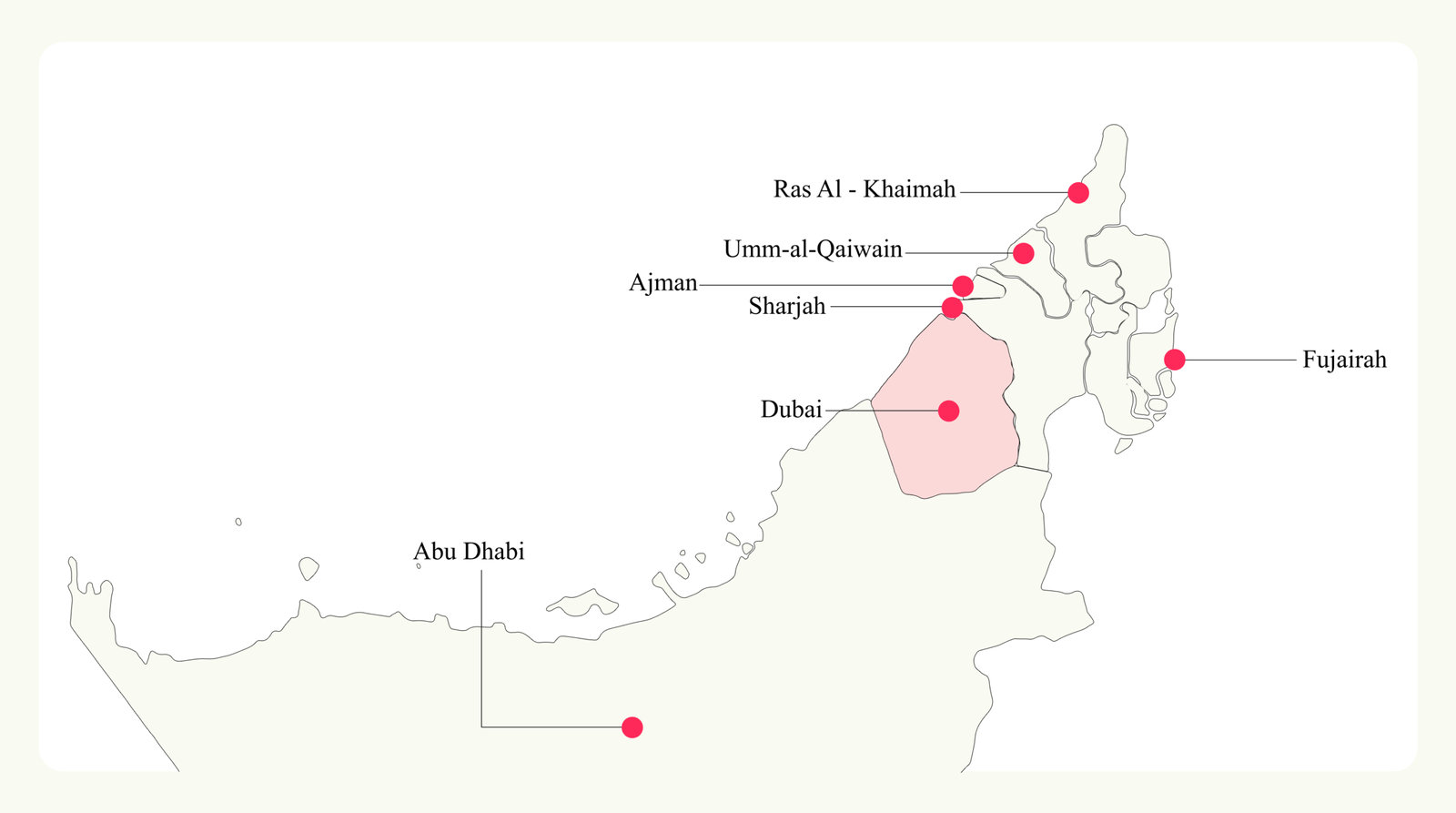 Karnak Carpentry Service Coverage Map Across Dubai and Whole UAE Seven Emirates - Provide Residential & Commercial Carpentry Also Provide Floorig Services