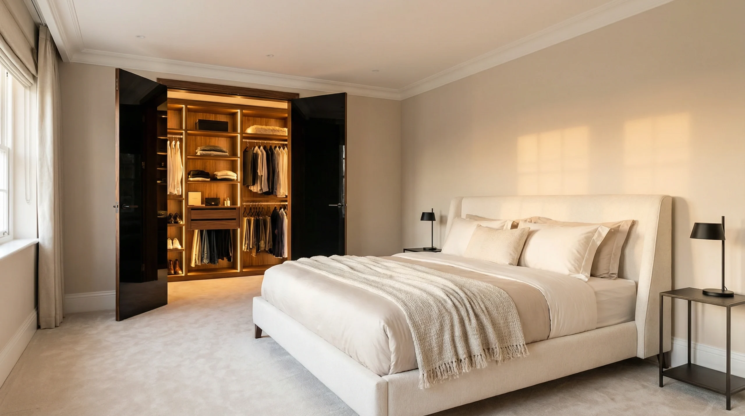 Contact Karnak Carpentry for custom bedroom carpentry in Dubai UAE
