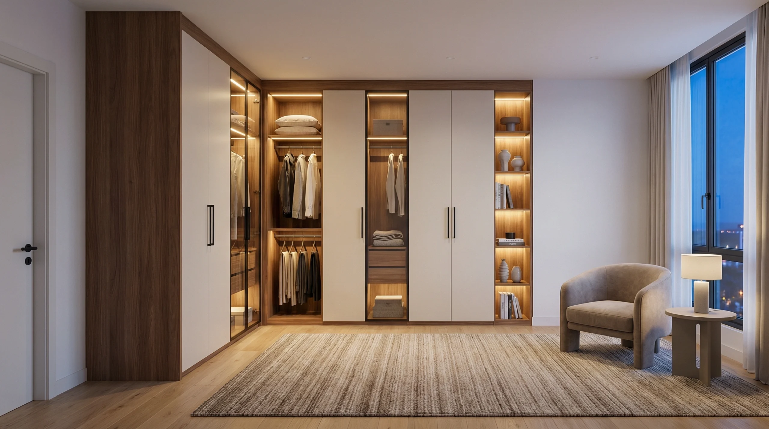 Contact Karnak Carpentry for custom wardrobes in Dubai UAE