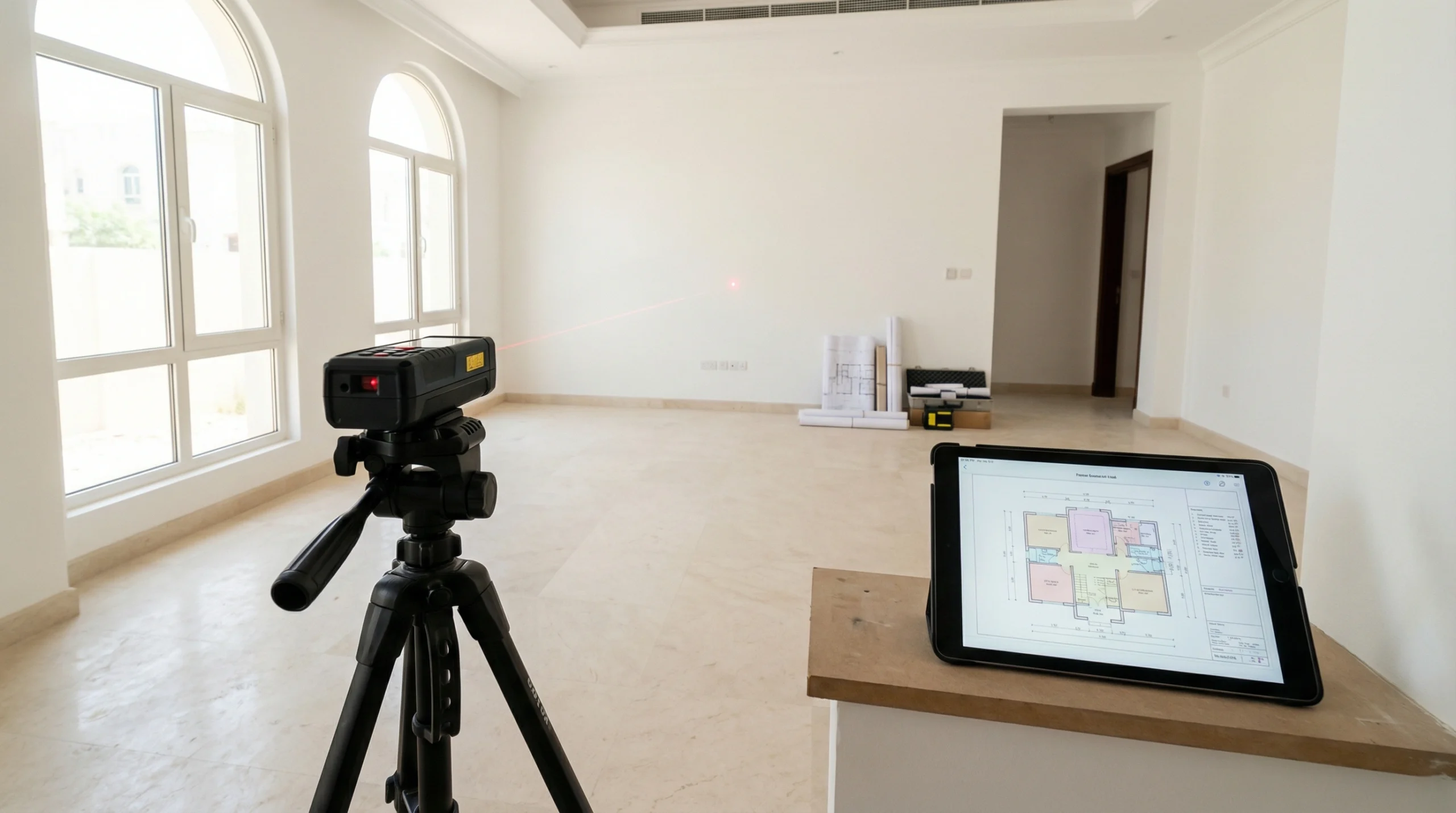 Entryway carpentry Dubai consultation and measurement service