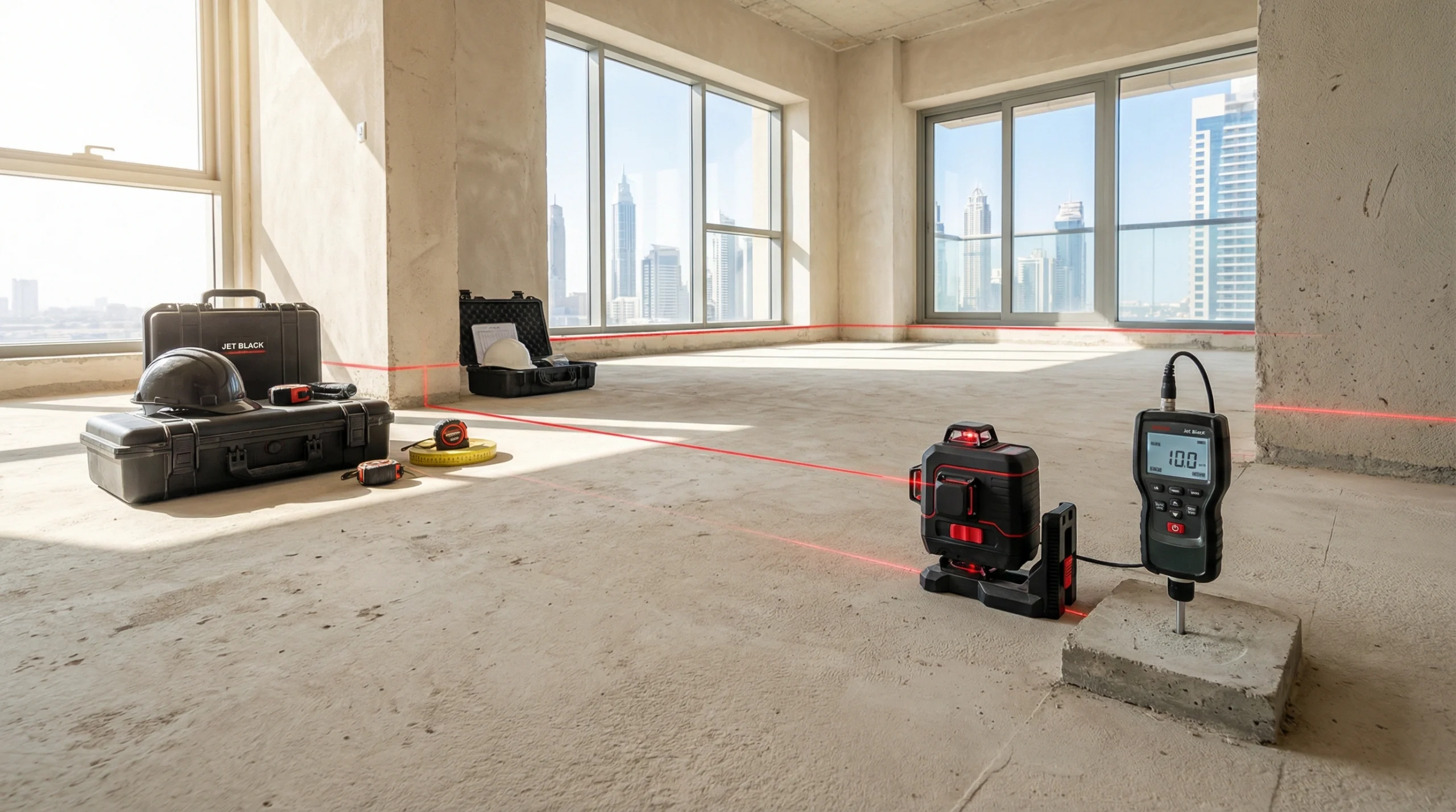 Professional subfloor assessment for wooden flooring installation Dubai
