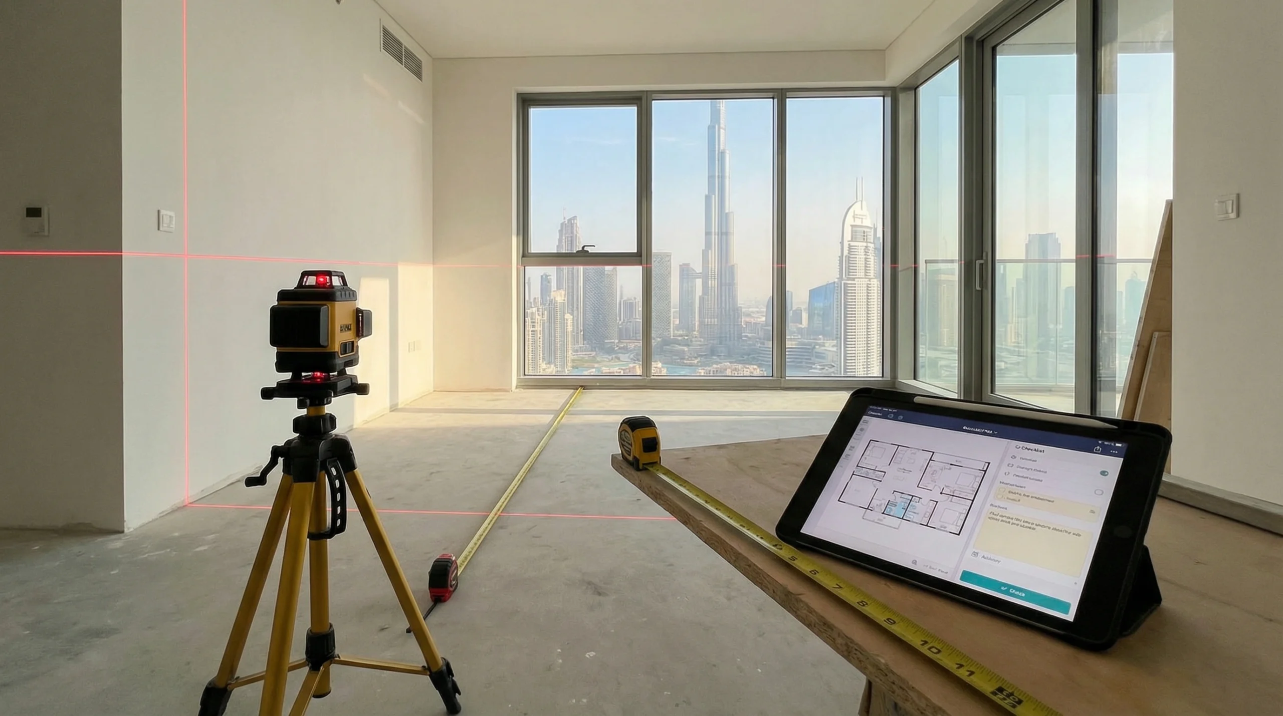 home-office-site-survey-measurement-dubai