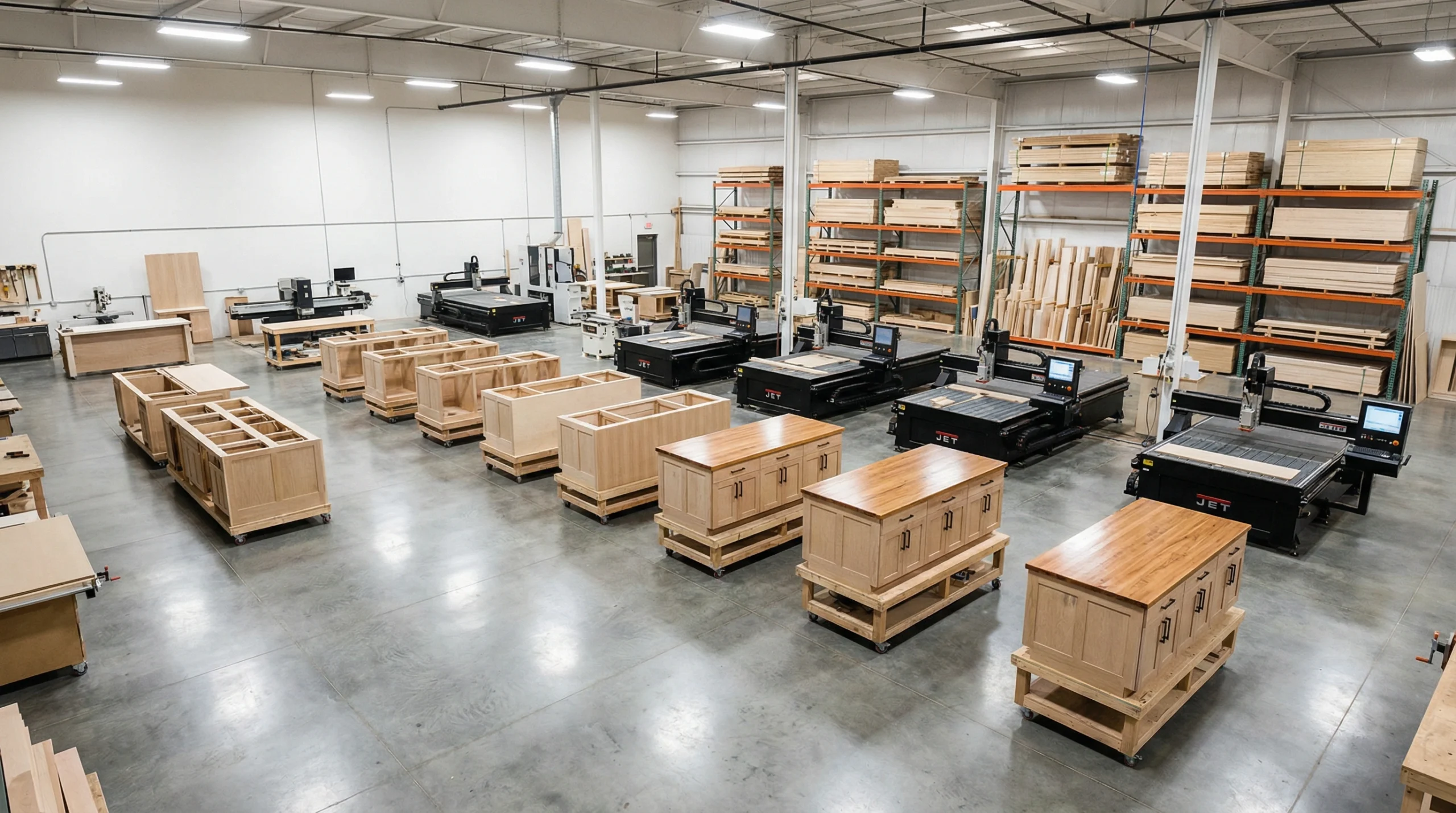 Karnak Carpentry workshop facilities and capabilities Dubai UAE