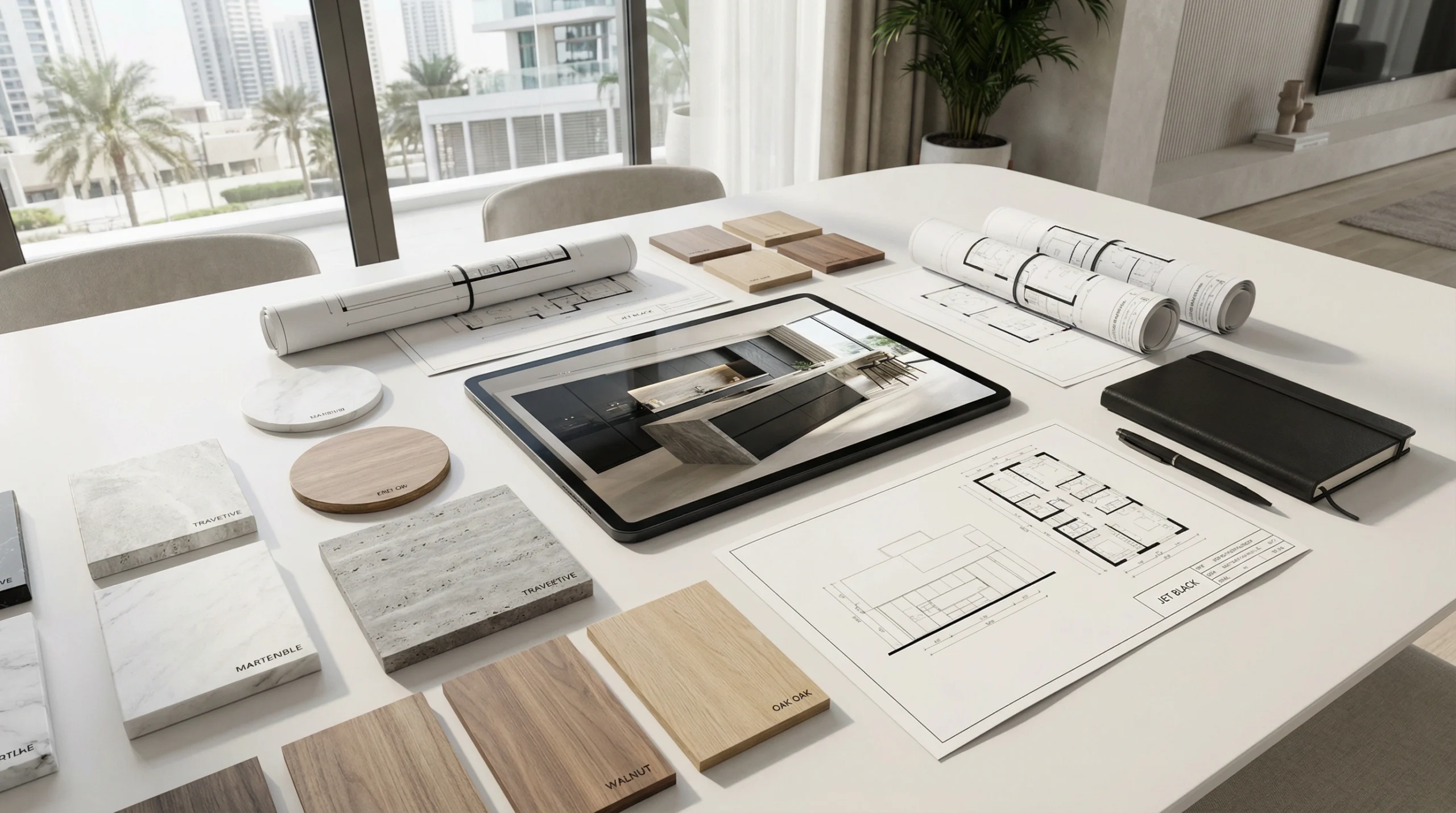 Custom kitchen island design consultation Dubai UAE