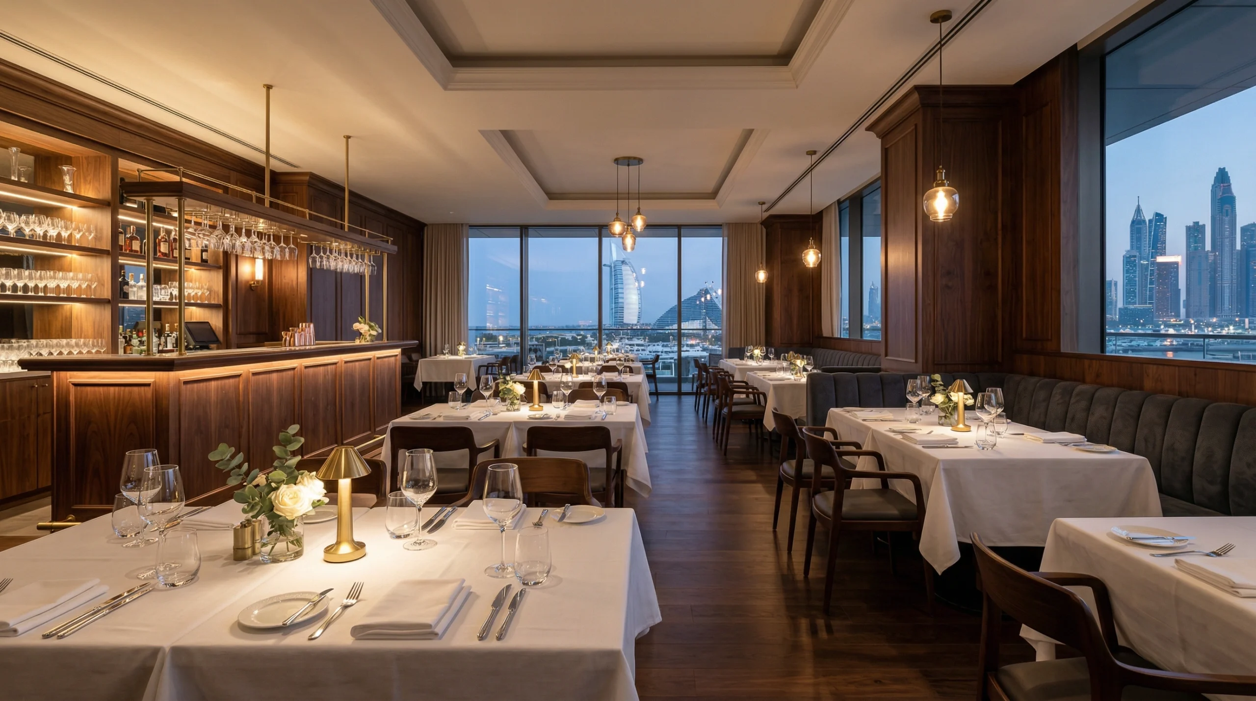 Contact Karnak Carpentry for restaurant and cafe carpentry fit-out in Dubai and UAE