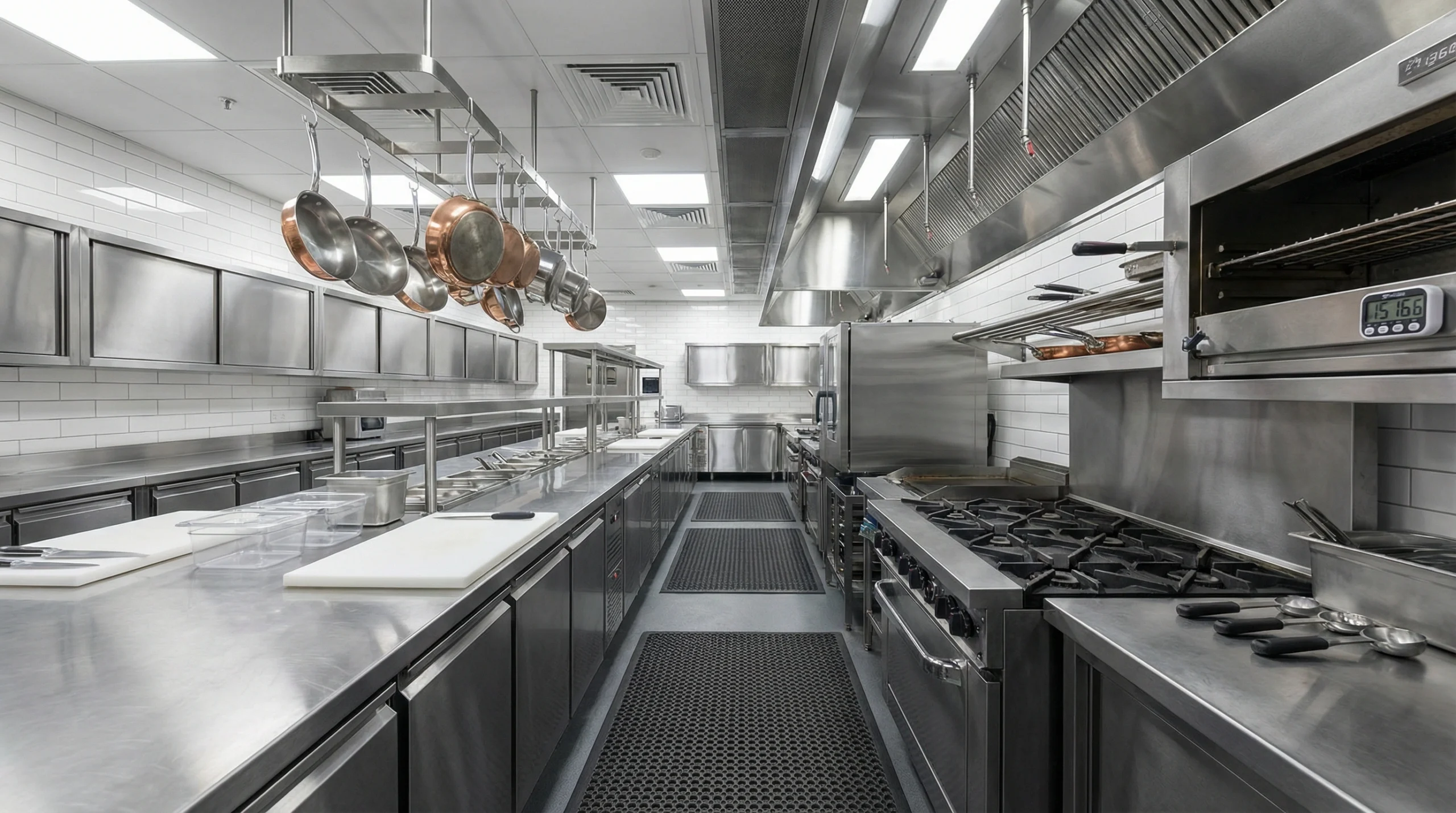 Commercial restaurant kitchen carpentry Dubai professional installation