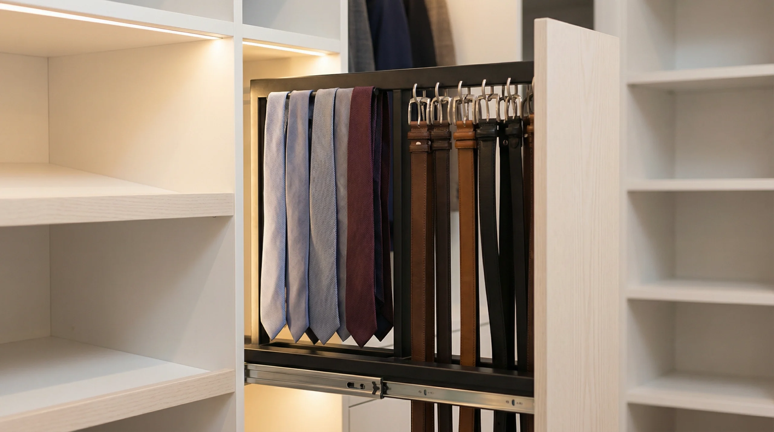 Custom wardrobe consultation and measurement process in Dubai home