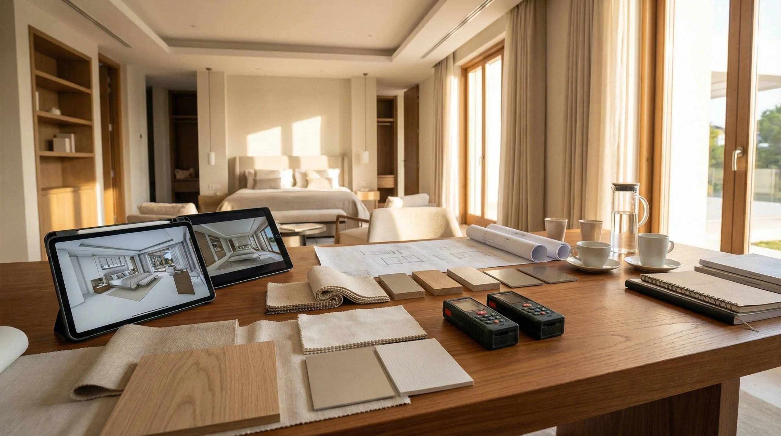 Wardrobe design consultation process in Dubai home with Karnak Carpentry