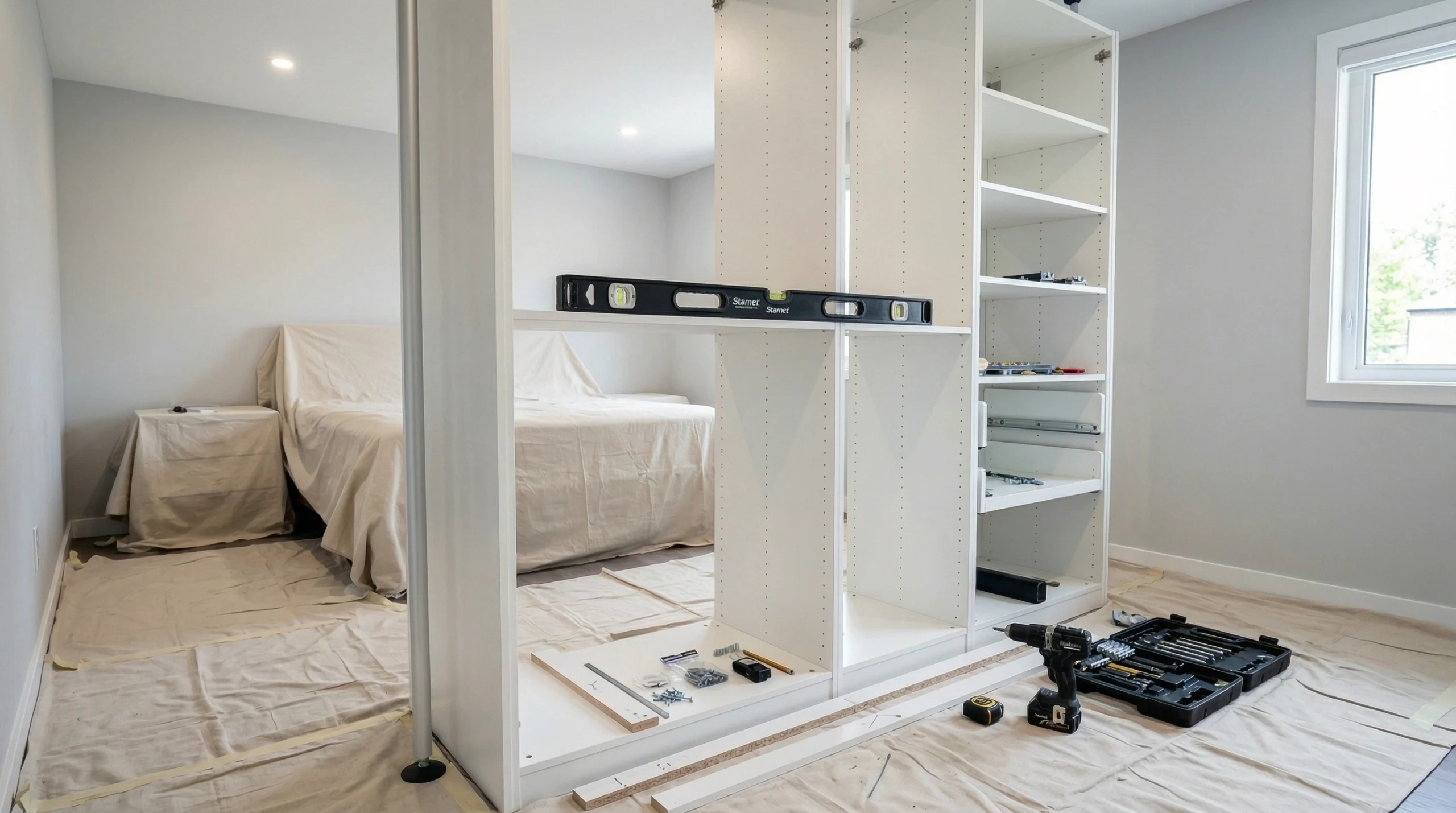 Professional carpentry installation residential project Dubai