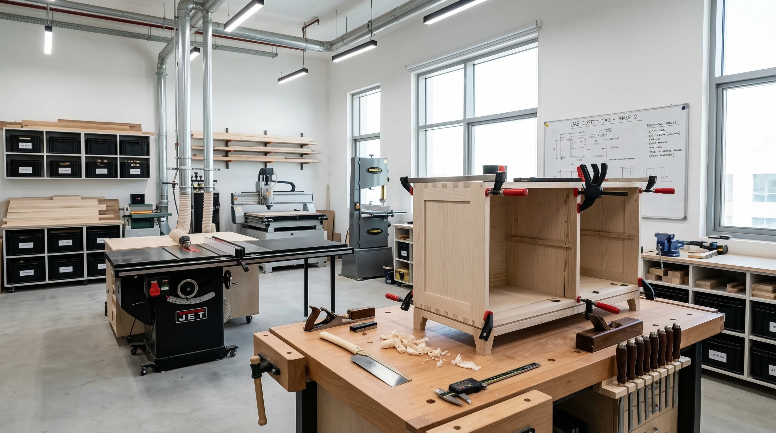 Karnak Carpentry workshop fabrication Dubai UAE