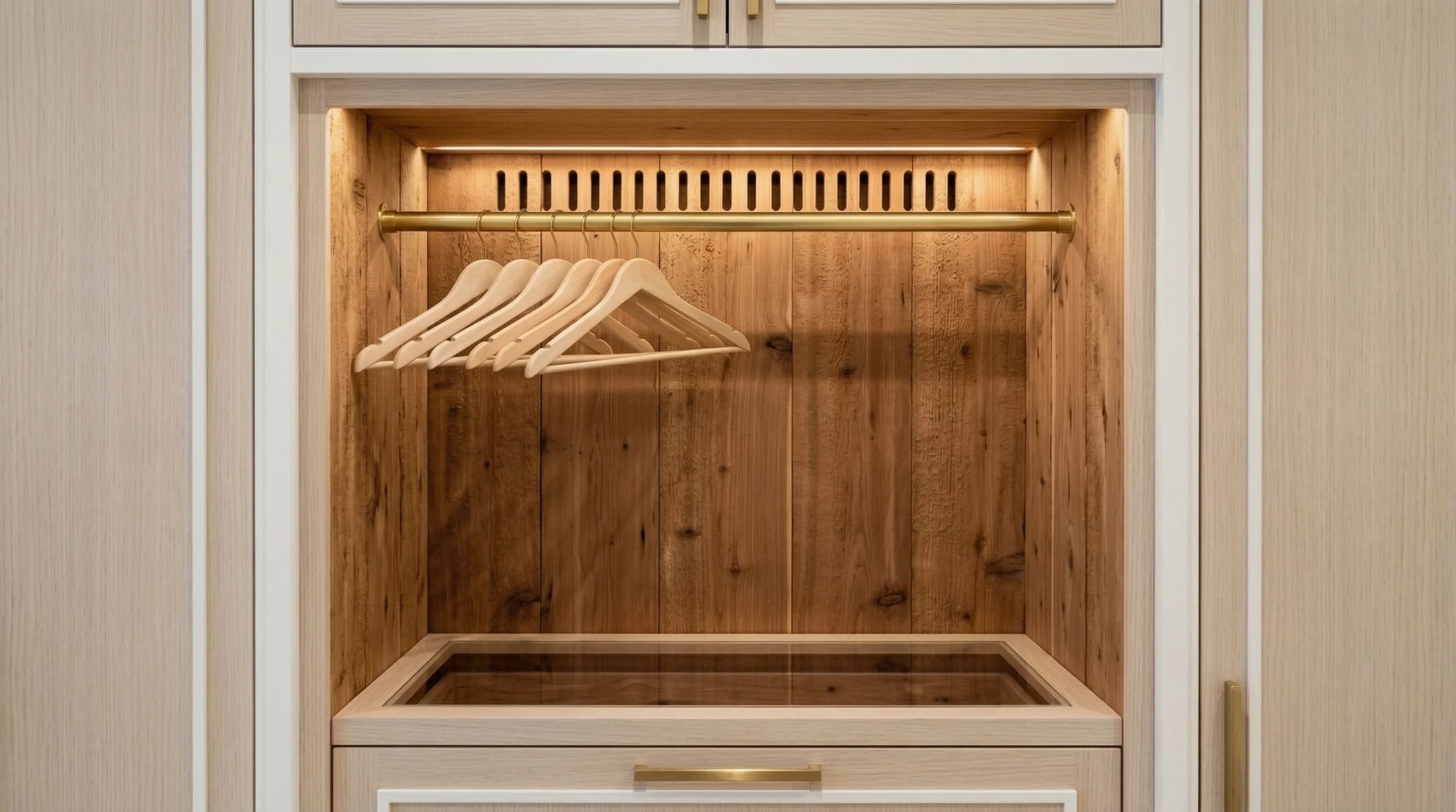 Custom abaya wardrobe storage solution UAE homes