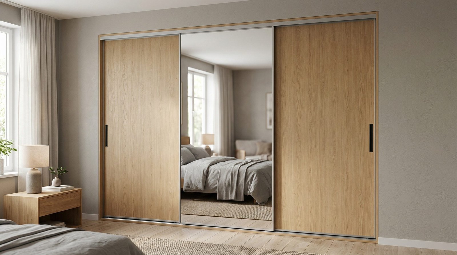 Itemised sliding wardrobe quotation in AED with transparent line-by-line pricing and no-hidden-fees clause on Karnak Carpentry UAE branded letterhead