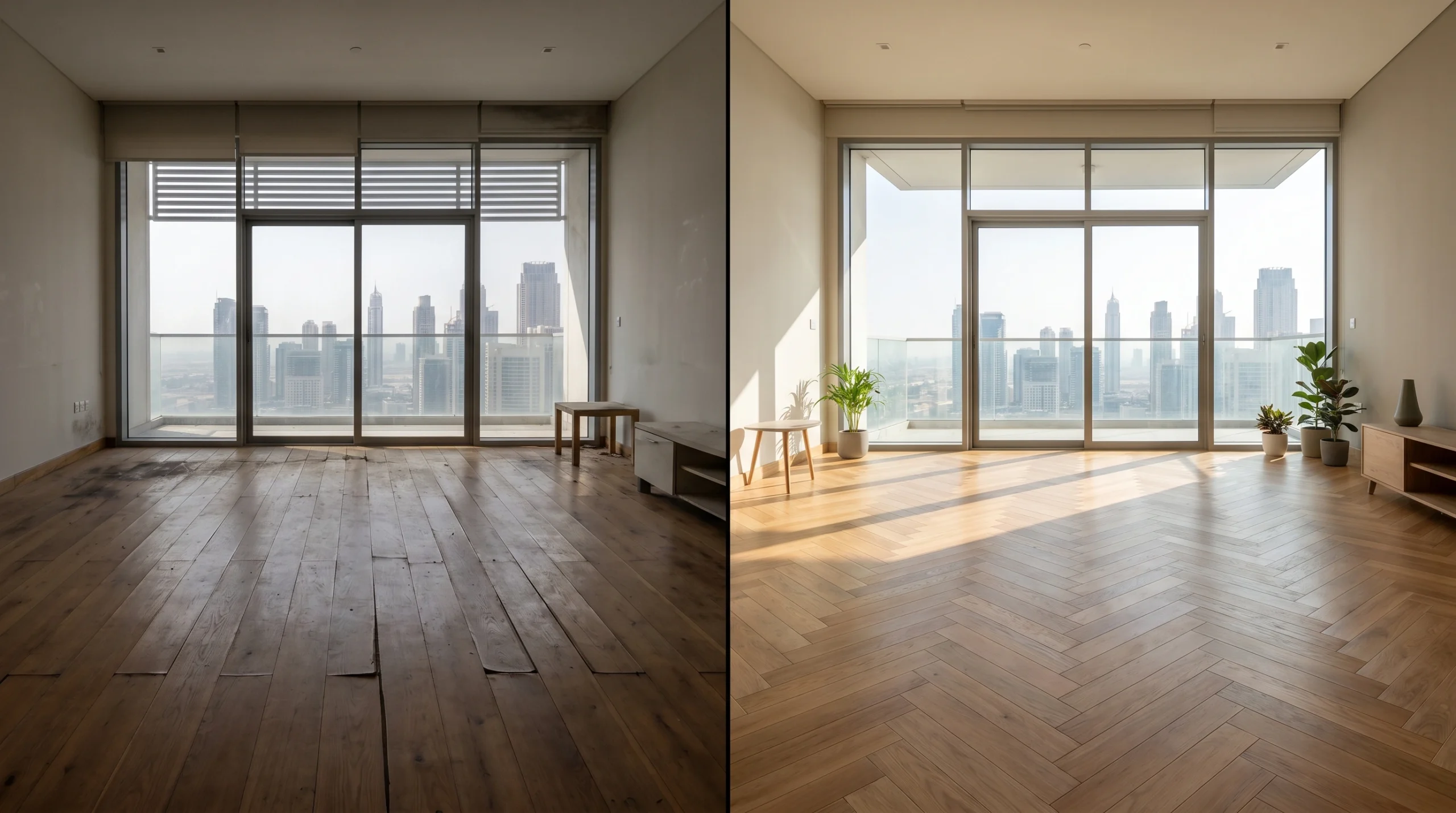Hardwood Floor Installation Dubai Process