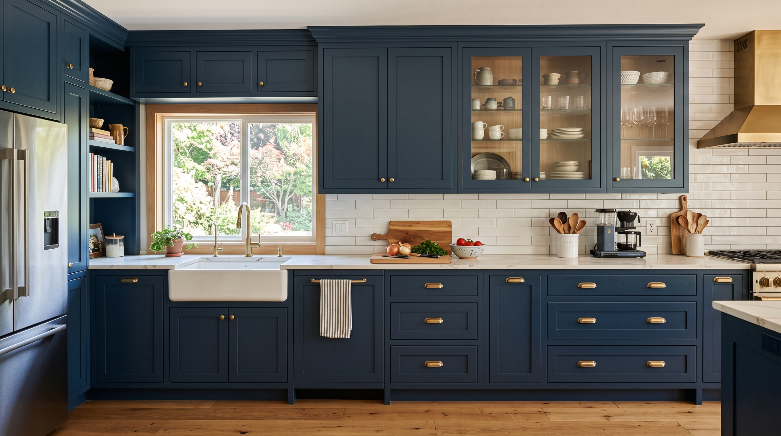 Custom home carpentry solutions including kitchen cabinets in Dubai