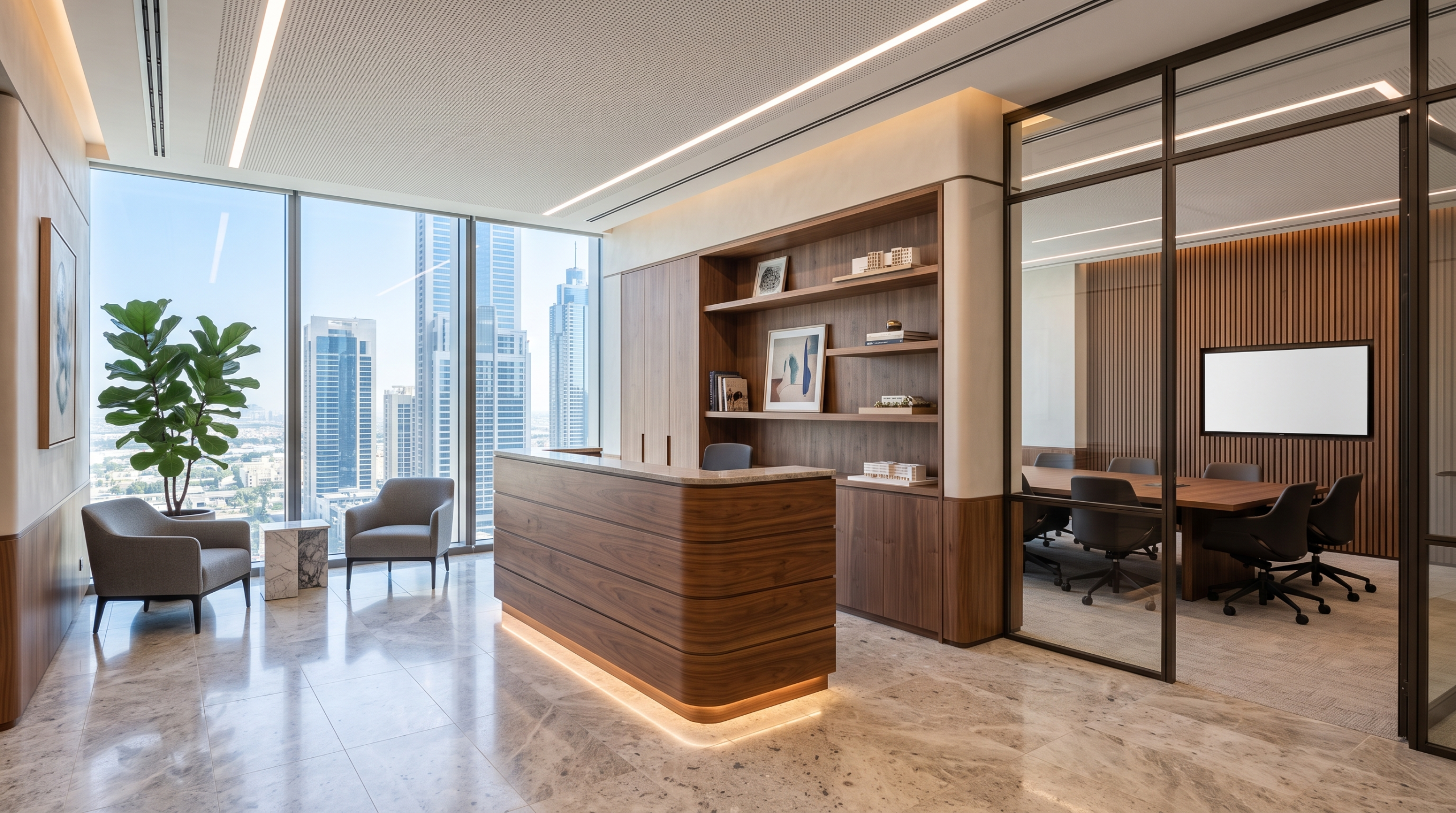 Commercial carpentry services Dubai by Karnak Carpentry