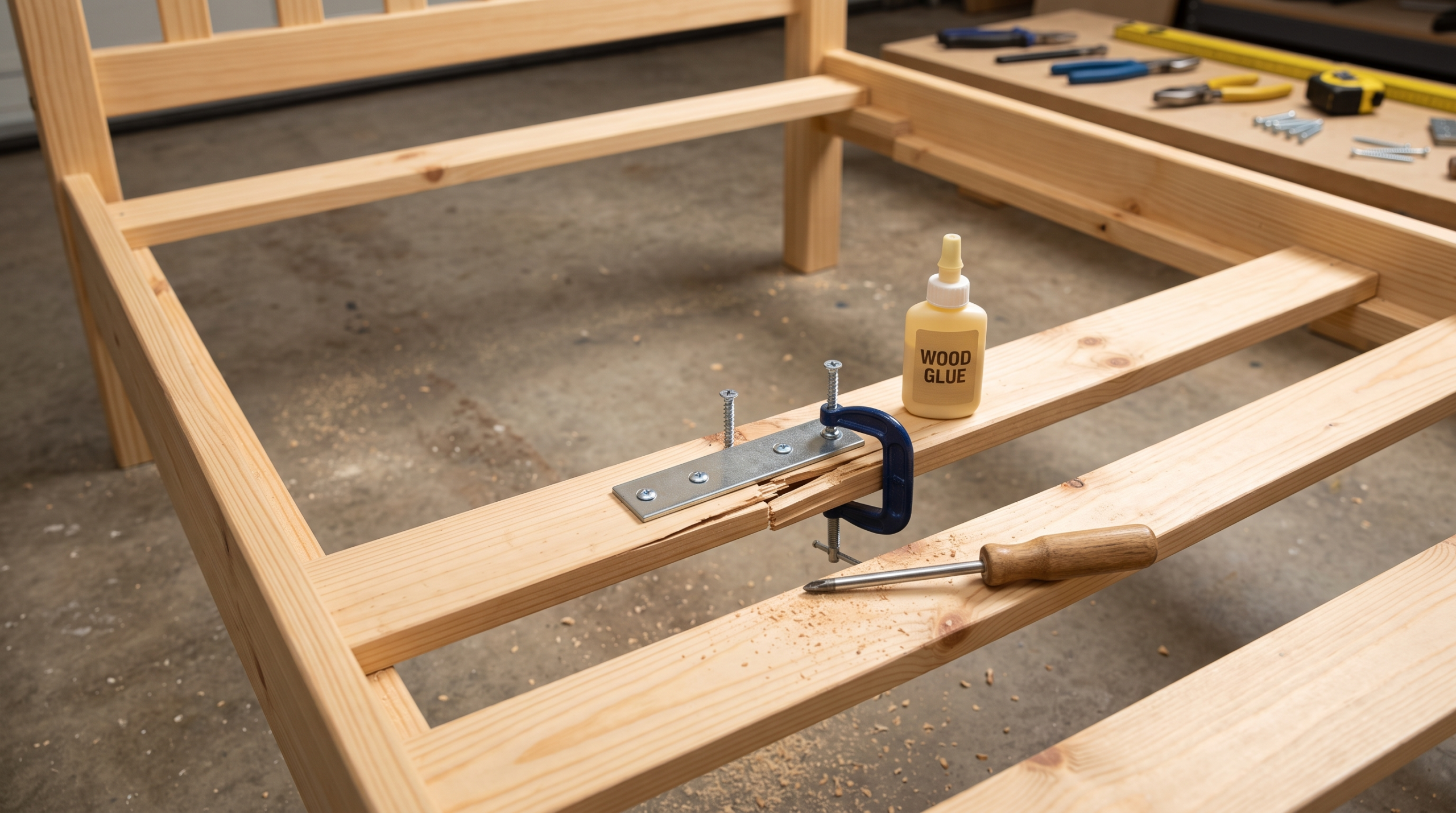 Professional bed frame repair in Motor City Dubai