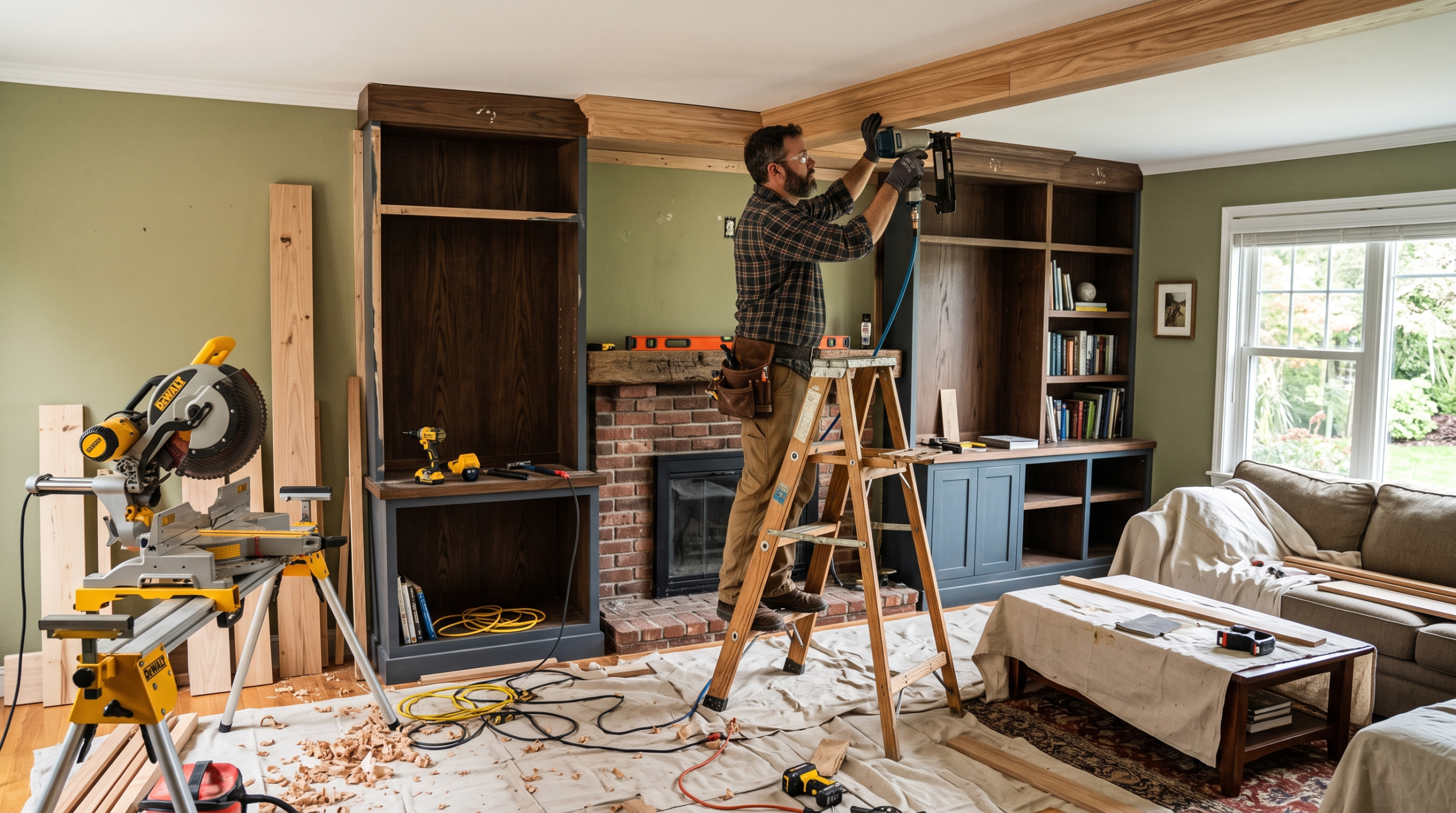 Custom carpentry Dubai bespoke furniture crafted by Karnak Carpentry