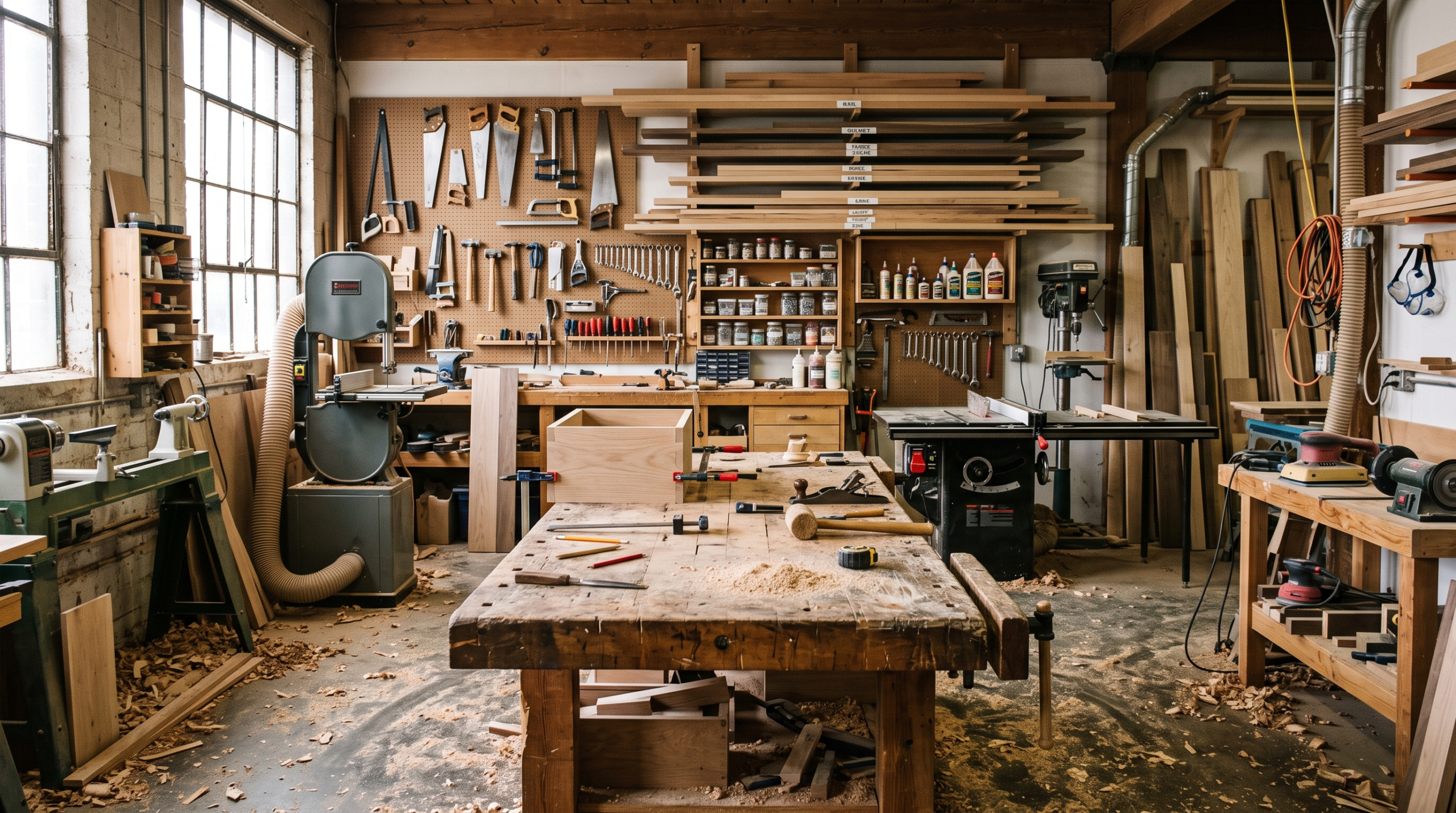 Custom carpentry in Dubai for compact office desks and integrated storage
