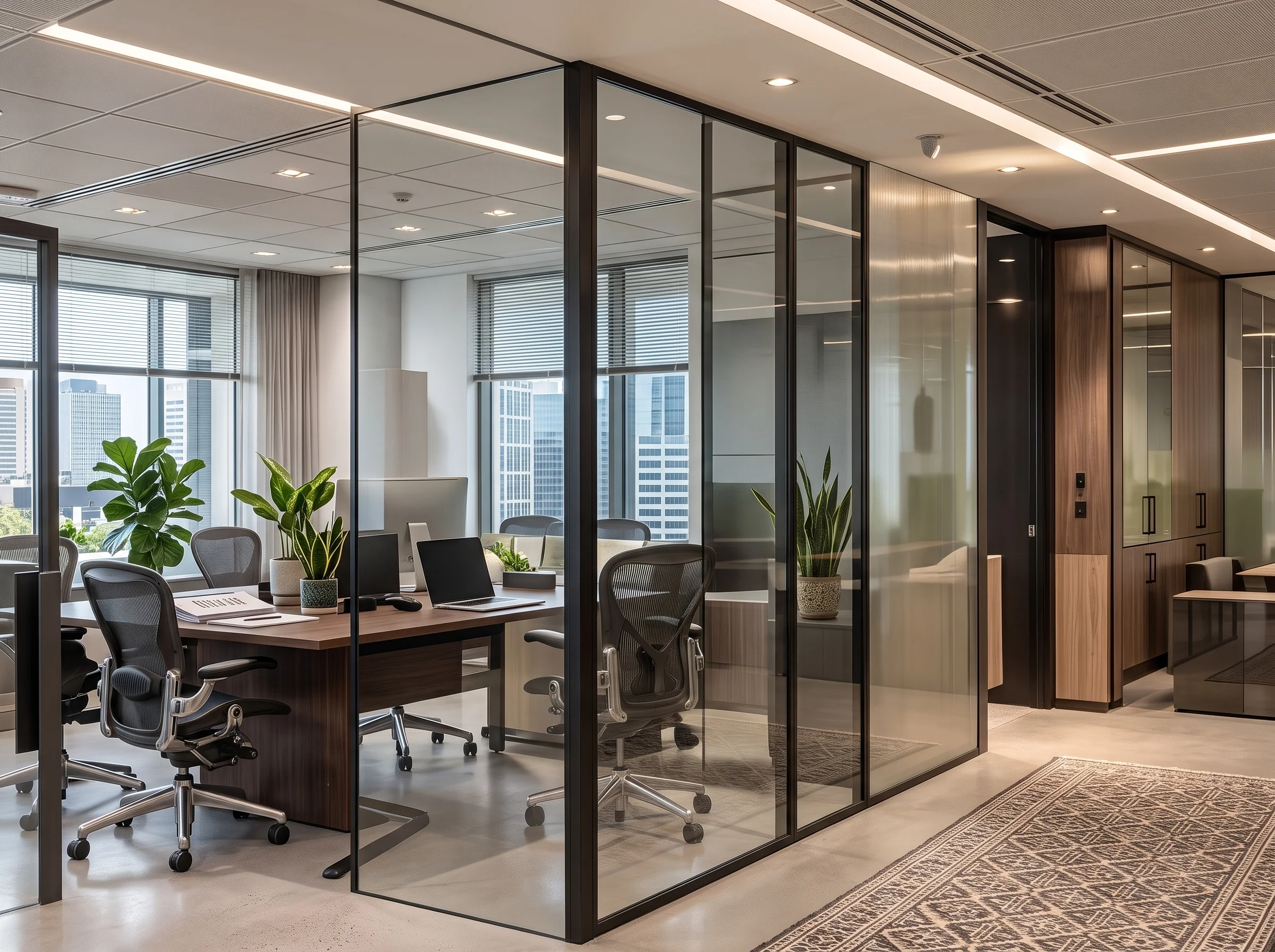 Commercial fit-out joinery Dubai