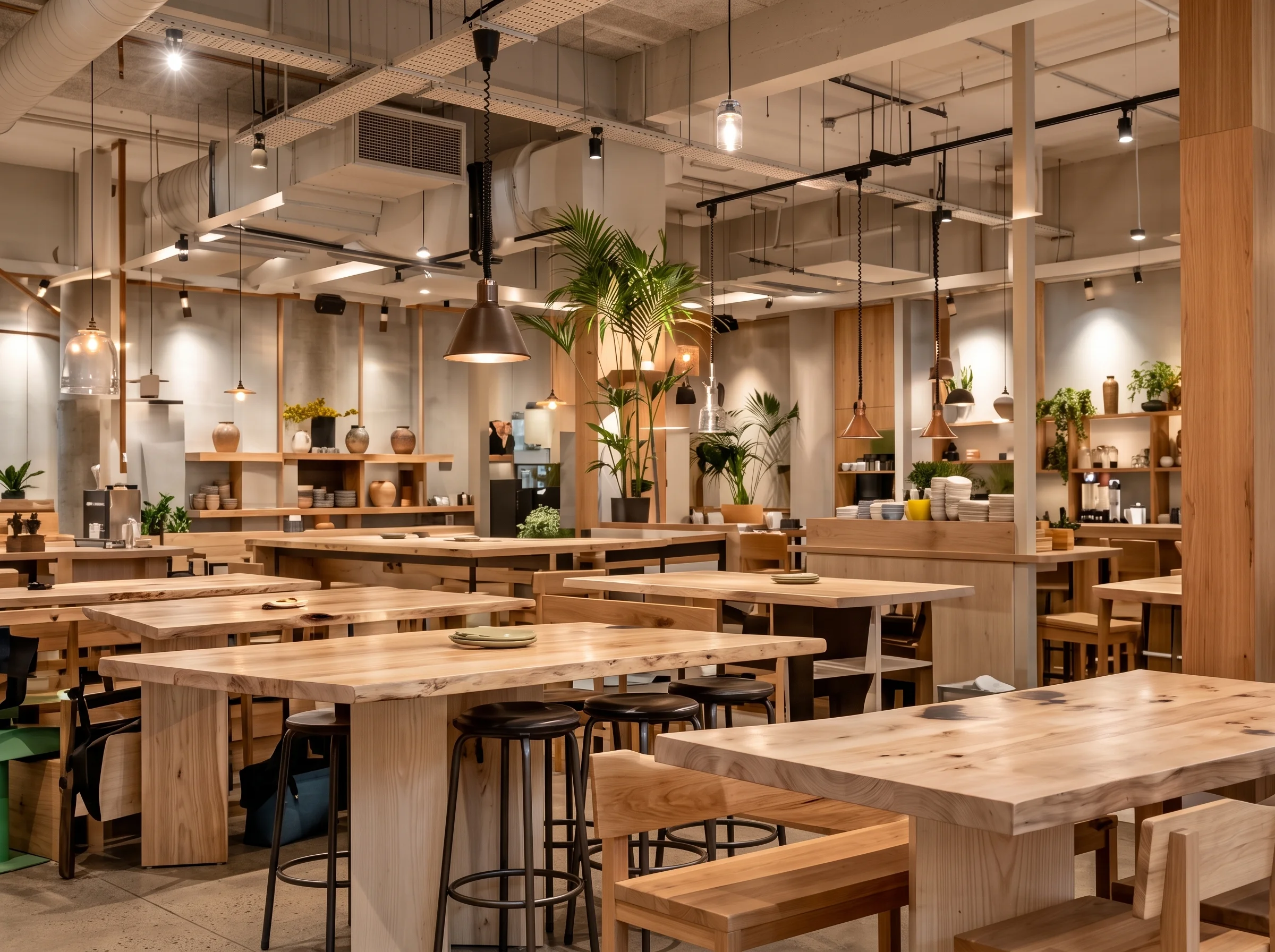 Restaurant and cafe joinery fit-out project in Dubai