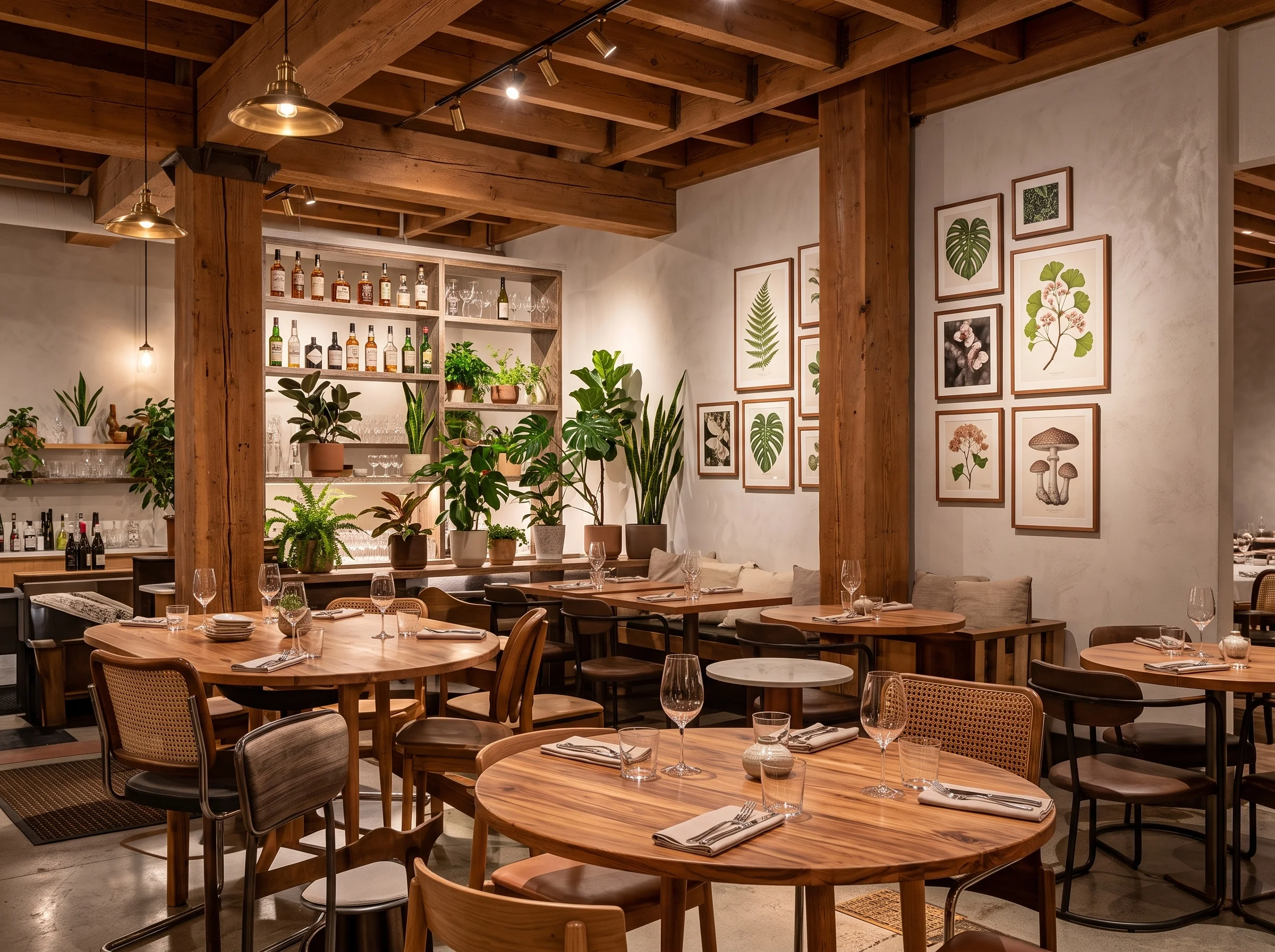 Luxury restaurant joinery Dubai