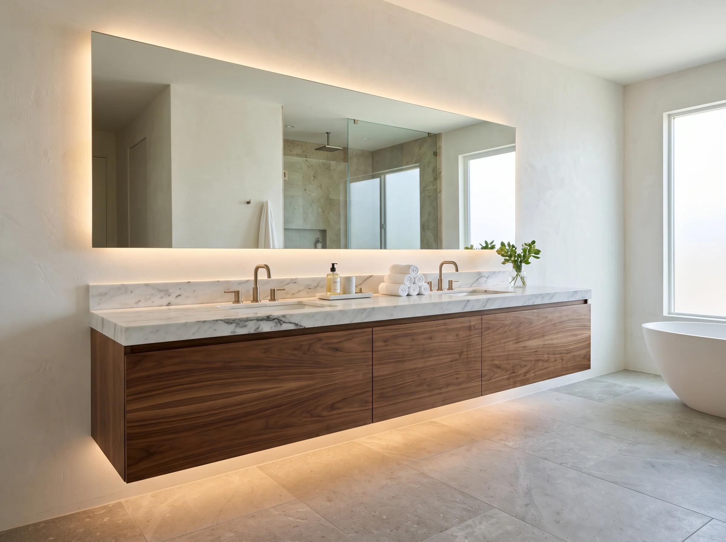Wall hung vanities Dubai