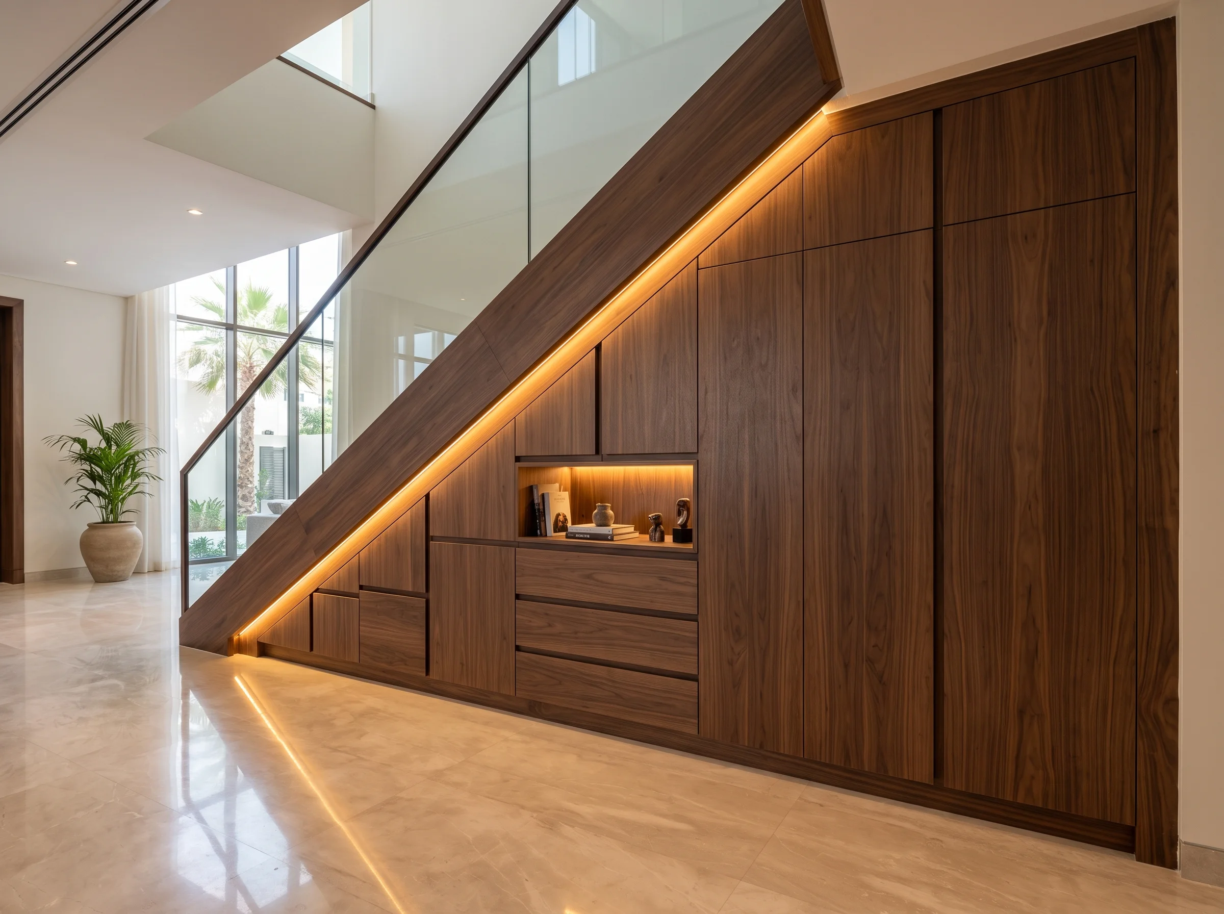 Under-Stair Fitted Storage Dubai