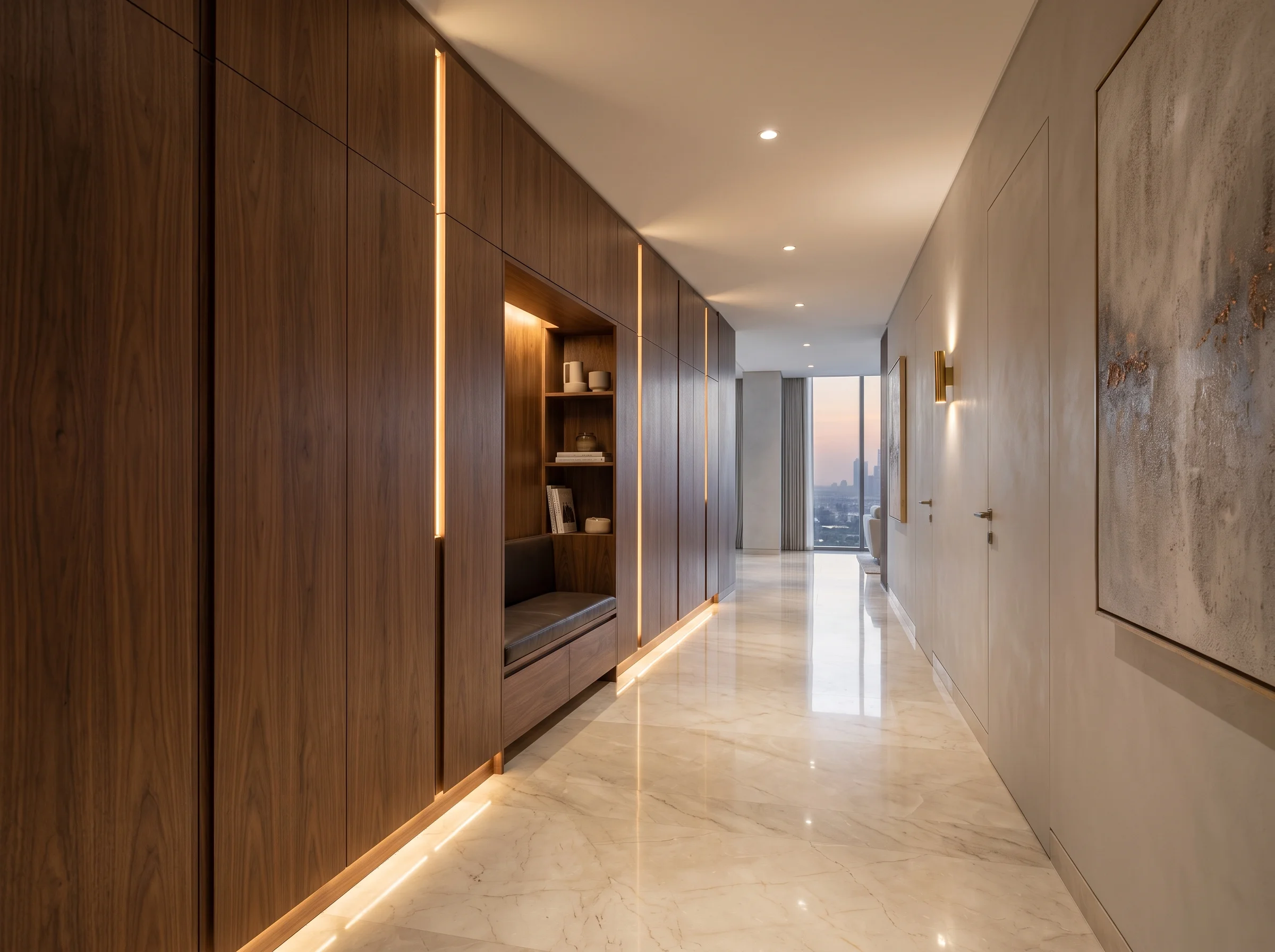 Hallway Fitted Storage Dubai
