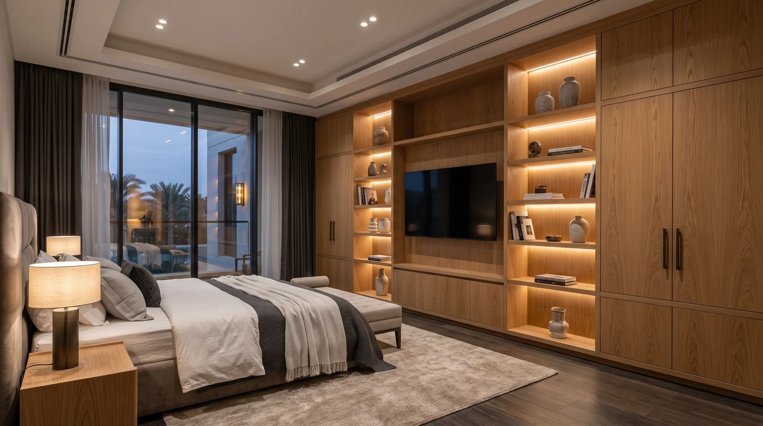 Built-in cabinets and custom storage Dubai