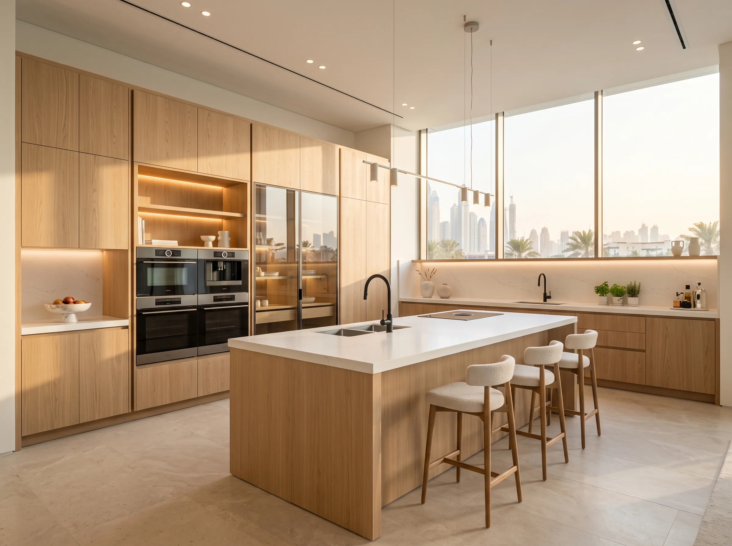 Kitchen cabinets Dubai