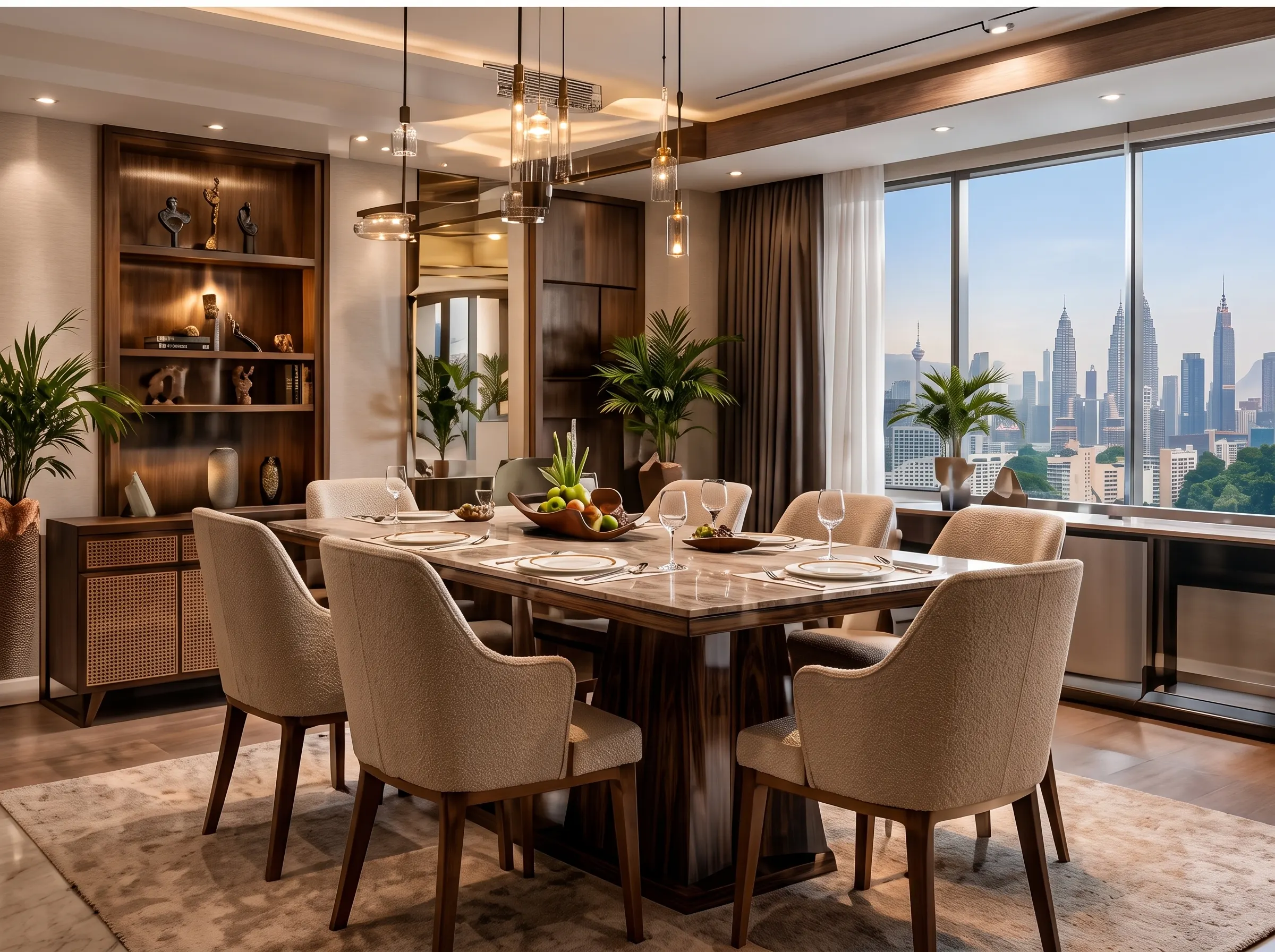 Custom dining room furniture in Dubai
