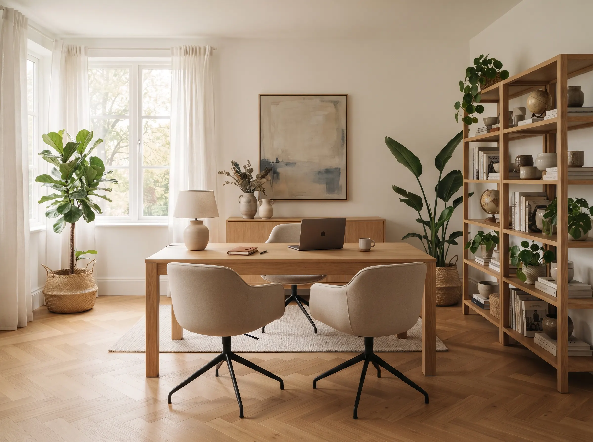Our home office furniture process