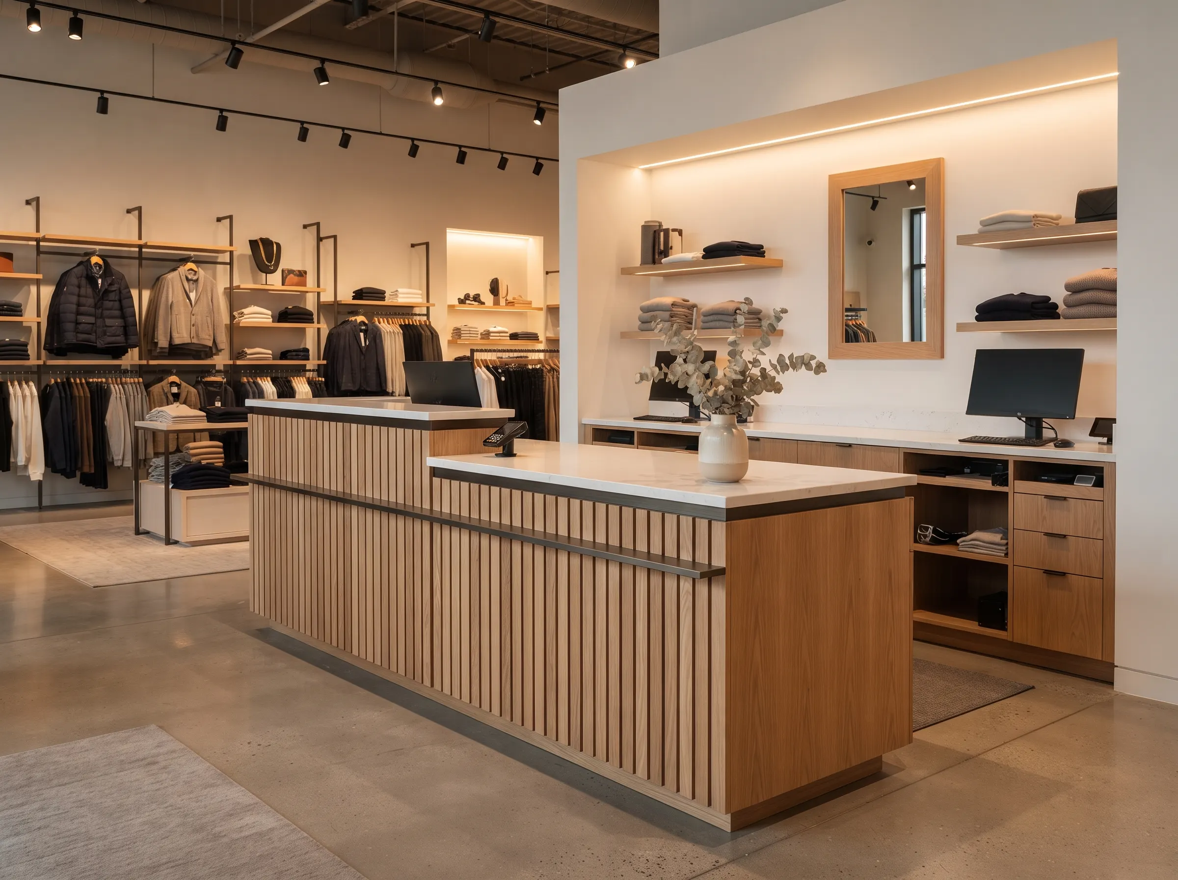 Retail store and showroom counters Dubai