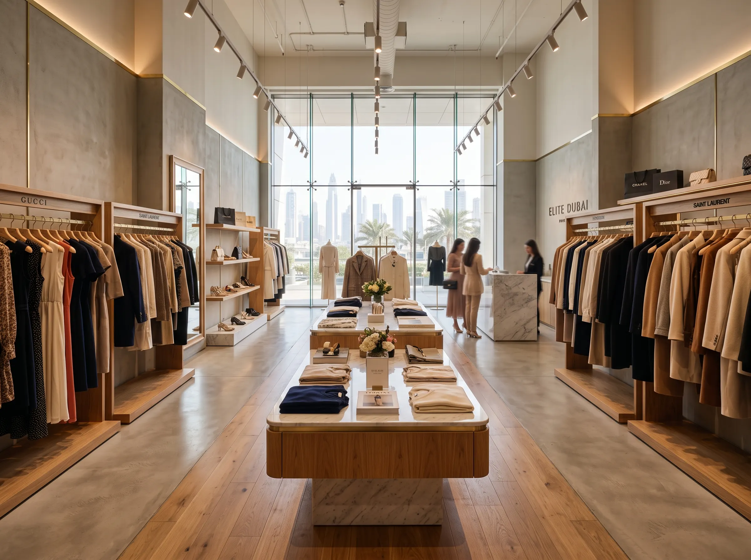 Fashion boutique fit-out Dubai