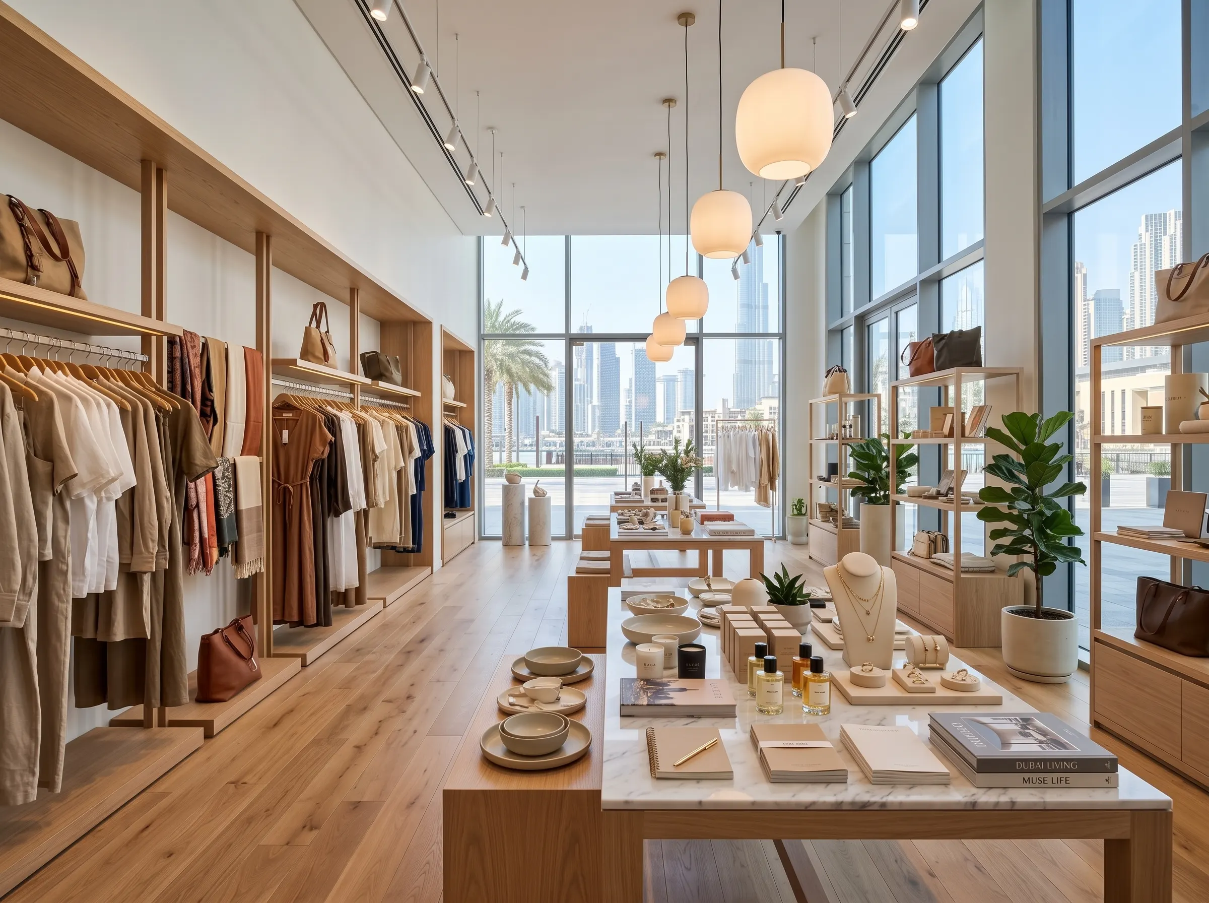 Lifestyle store fit-out Dubai