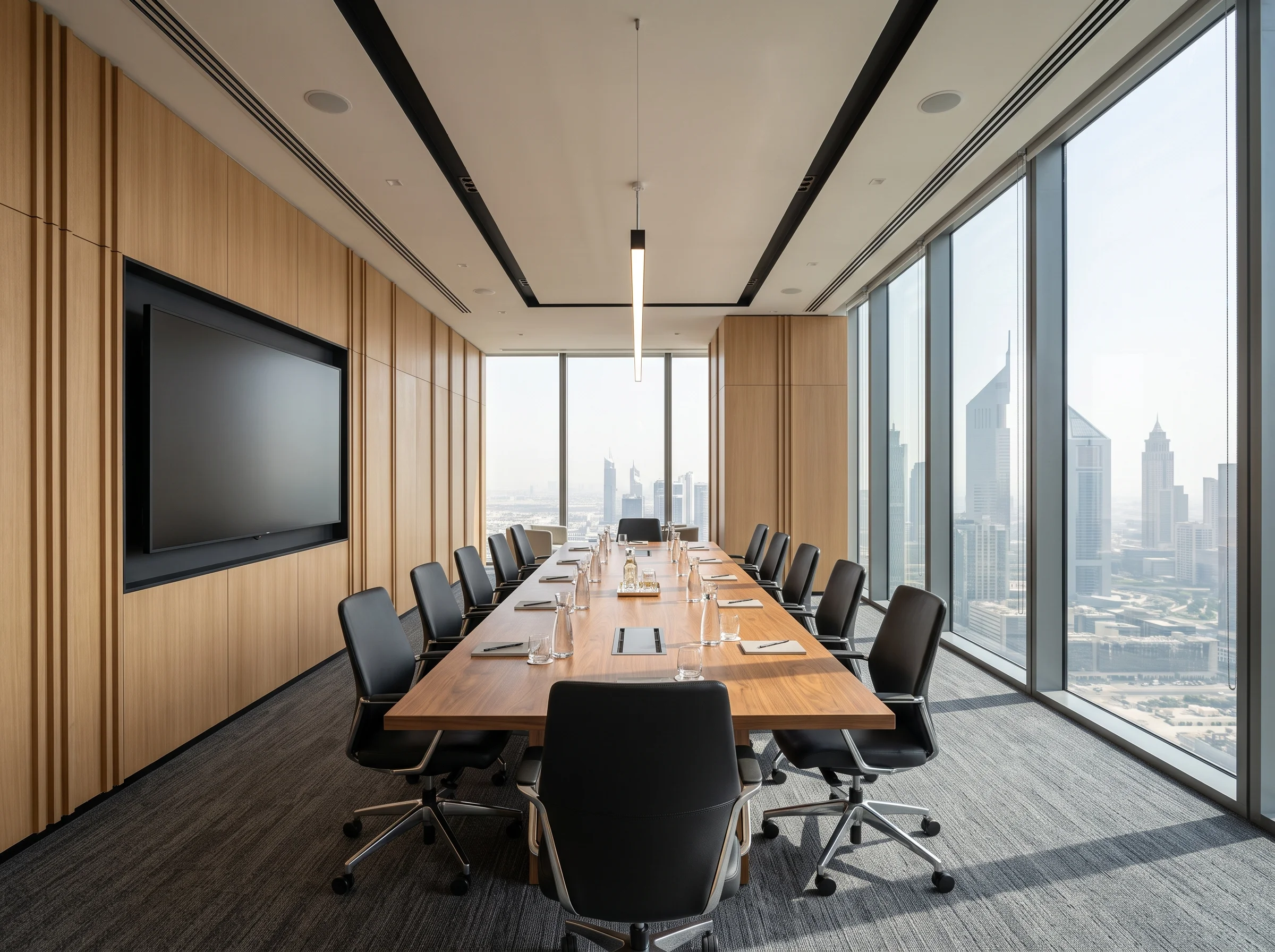 Office wall panelling Dubai