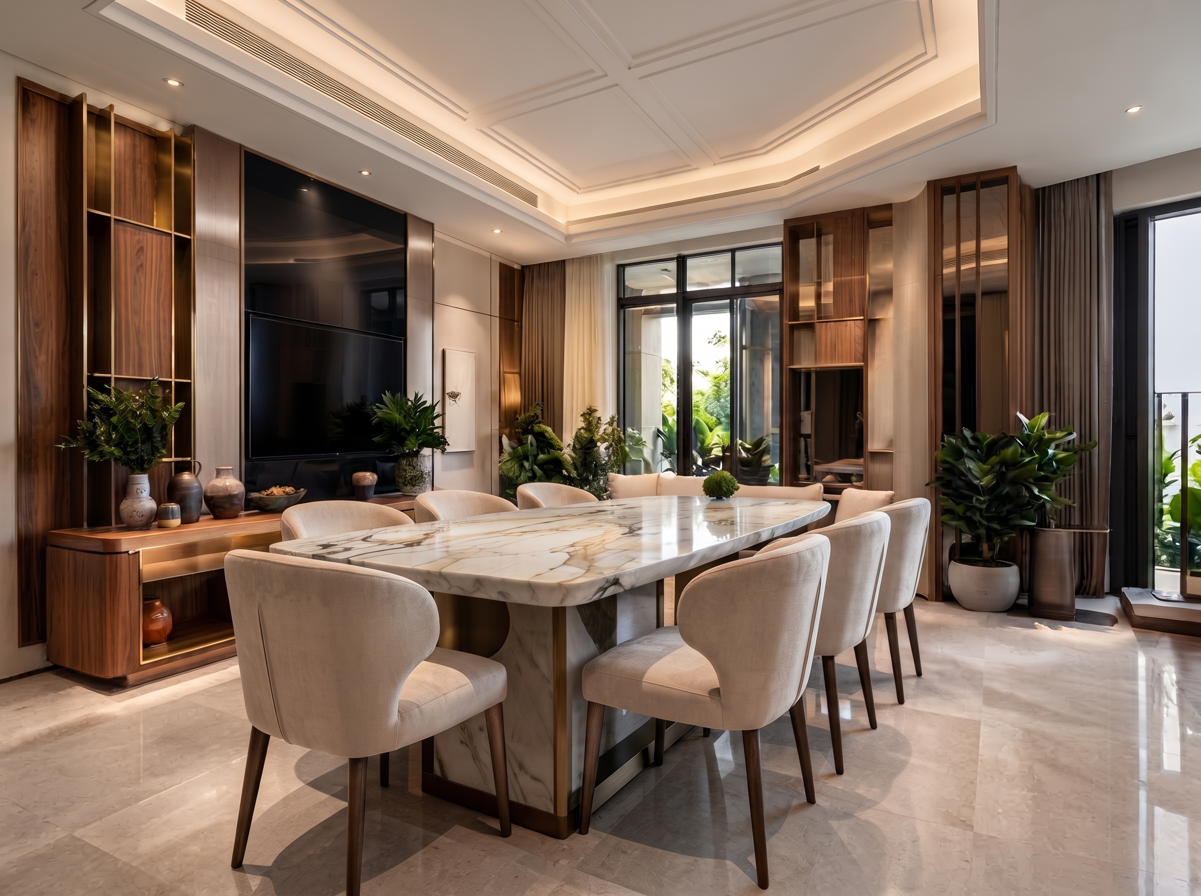 Custom dining furniture Dubai